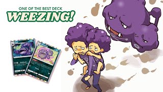 BERBAGI KOMBINASI DECK  DECK KOMBINASI WEEZING ARBOK DAN MUK DECK YANG LAGI META SEKARANG [upl. by Lenuahs267]