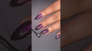 The Perfect Purple Nail Polish nails shorts youtubeshorts viral purple nailpolish diynails [upl. by Erminie]