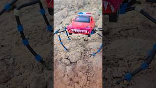 RC Lighning MCQueen Spider Monster DIY thundercartoy mcqueen choochoocharles monstercar [upl. by Ahsinrad]