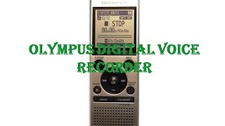 Olympus Digital Voice Recorder WS852 [upl. by Ellinej]