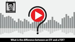 What is the difference between an ETF and a FOF [upl. by Rogergcam]