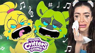 NEW Sad Version FROWNING CRITTERS THEME SONG FROWN EVERYDAY MUSIC VIDEO ANIMATION [upl. by Arie]