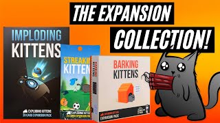 Exploding Kittens Expansion Pack REVIEW COMPILATION [upl. by Noivad]