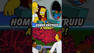 Homer destruiu a Terra simpsons bart shorts homer [upl. by Frankie]