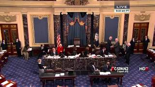 VP Biden swears in Sen Patrick Leahy DVT as President Pro Tempore of the Senate [upl. by Ibur]