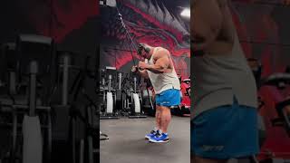 A simple clip of tricep push downs youtubeshorts themutant ifbb workout bodybuilding [upl. by Sukramaj]