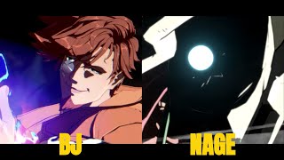 Guilty Gear Strive BJ Slayer VS Nage Faust High Level Gameplay [upl. by Eellehs926]