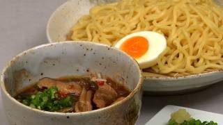 How to Make Tsukemen Dipping Ramen Noodles Recipe  Cooking with Dog [upl. by Dempstor]