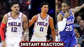 Sixers beat Hawks with DEPTH  Harris Springer Danuel House [upl. by De Witt]