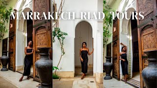 Marrakech Riad Tours  Best Places to stay in Marrakech  What Moroccan Riads Look Like [upl. by Schuler761]