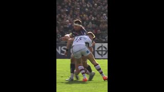 What a game Freddie Steward had for Leicester Tigers against Bordeaux [upl. by Marzi]