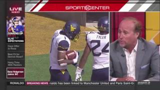 Football Dana Holgorsen on SportsCenter  72117 [upl. by Abehshtab11]