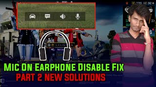 BGMI Mic Not Working With Earphones  BGMI Bluetooth Mic Not Working Mic On Game Sound Problem [upl. by Noraed]