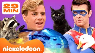 Henry Dangers WILDEST Animals w Captain Man  Nickelodeon [upl. by Aliban]