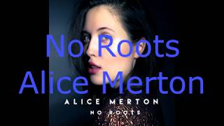 Alice Merton  No Roots Orginal Lyrics [upl. by Einahpetse621]