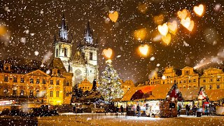 Beautiful Snowy Christmas Ambience 🎄Instrumental Christmas Music 🌲🎁 Christmas Ambience 2025 [upl. by Brown]