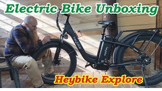 Heybike Explore Electric Bike Review Unboxing amp First Impressions  FireAndIceOutdoorsnet [upl. by Egduj379]