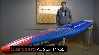 SUP Review – 2016 Starboard All Star  All round race SUP [upl. by Thirion]