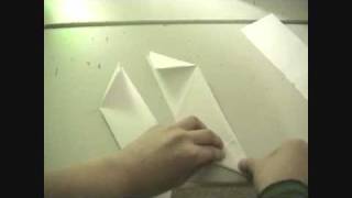 How to make a ninja star Shuriken out of paper this one is the better one [upl. by Graehl]