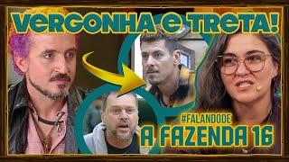 🐔AFazenda16 Fernando é eliminado Galisteu passa vergonha ao vivo Sacha e Yuri tretam com Albert [upl. by Notla]