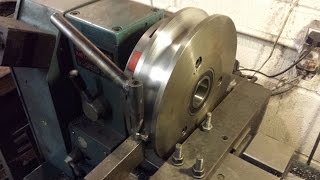 Turning a Tube Bender Die on the Lathe [upl. by Tirb]