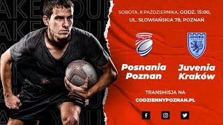 Rugby Ekstraliga KS Posnania Poznań  RzKS Juvenia Kraków [upl. by Roxi347]