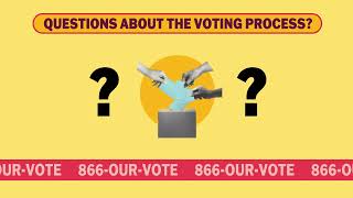 Call the Election Protection Hotline for Voting Help [upl. by Chapman428]