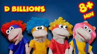 Chicky ChaCha LyaLya BoomBoom with Puppets  MORE D Billions Kids Songs [upl. by Rivi809]