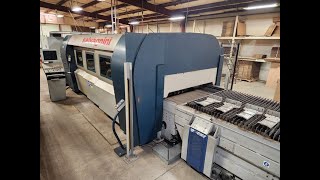 Sam Mouron Equipment Auction  61824  Lot 166  Salvagnini L330SYS CNC Fiber Laser 2011 [upl. by Laughton]