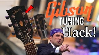 A Gibson Tuning HACK Most Dont Know [upl. by Thecla]