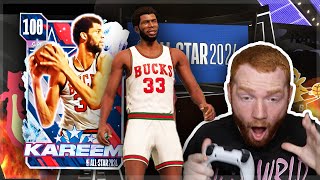 I Pulled 100 OVERALL Kareem AdbulJabbar INSANE 1 Million VC ALL STAR Pack OPENING [upl. by Lletniuq]