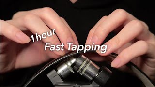 ASMR Fast Tapping Heard from Inside the BrainNo Talking [upl. by Jarrell]