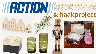 Action shoplog amp haakproject [upl. by Ydnolem359]