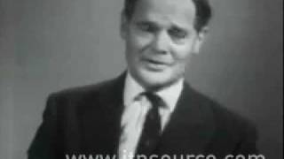 Douglas Bader interview clip 1966 [upl. by Aynodal429]