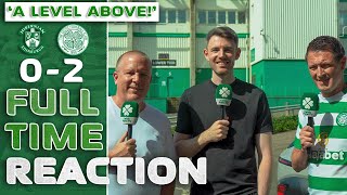 Hibernian 02 Celtic  We Were a LEVEL ABOVE  FullTime Reaction [upl. by Ibot]