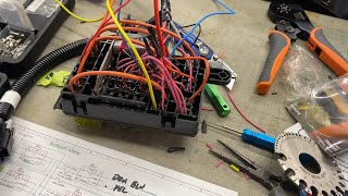 67 Firebird Part 133 Reworking the GM Performance Harness and RelayFuse Box [upl. by Silbahc]