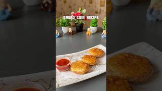 Trending Recipe of Bread Coin Recipe shorts recipe potato snacks [upl. by Aidualk]