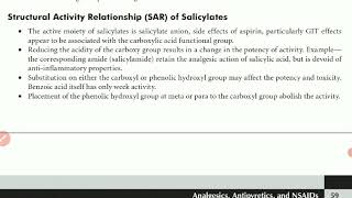 SAR of salicylates [upl. by Erich]