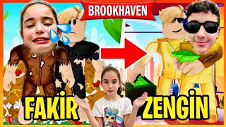 ZENGİN VS FAKİR  ELİF İLE BrookHaven RP [upl. by Juli]