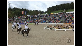 Ausschnitt Marbacher Hengstparaden 2024  Springquadrille [upl. by Tireb8]