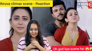 Dhruva climax scene  Reaction Ram Charan AnushkaReacts [upl. by Minardi]