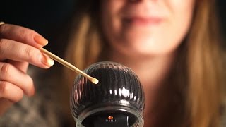 ASMR Glass over the Mic Tapping Scratching [upl. by Nrek772]