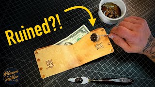 Will This RUIN Your Leather Wallet [upl. by Luar]