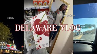 DELAWARE VLOGchitchats grwm 5 below texas roadhouse [upl. by Gerick392]