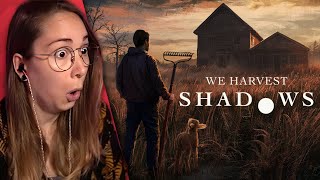 THE SCARIEST FARMING GAME  We Harvest Shadows demo [upl. by Atteuqcaj390]