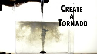 Create a Mini Tornado at Home  Easy DIY Water Vortex [upl. by Clevie]