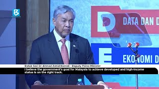 Malaysia poised for developed highincome nation status  Ahmad Zahid [upl. by Oznofla577]