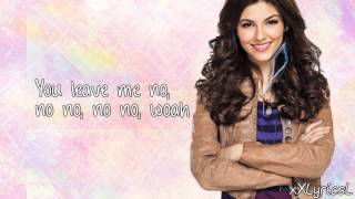 Victoria Justice  Faster Than Boyz Lyrics [upl. by Pastelki]