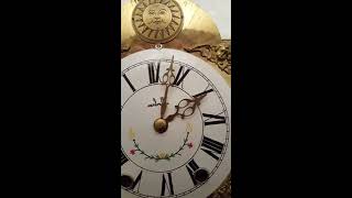 Reproduction Comtoise Clock  Striking 10 OClock  Twice [upl. by Fabiano]