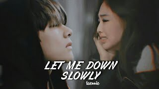 Taehyung x Jennie ┊Let me down slowly FMV [upl. by Anytsyrk951]